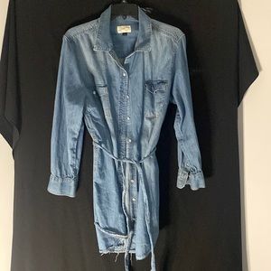 Universal Thread Denim Buttondown Dress Size 1X